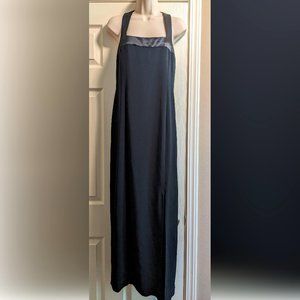 Jones New York (NY) Full Length Black Racerback Evening Dress, Size 8P